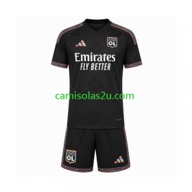 Camisolas de futebol Olympique Lyonnais Criança Equipamento 3ª 2026/27 Manga Curta